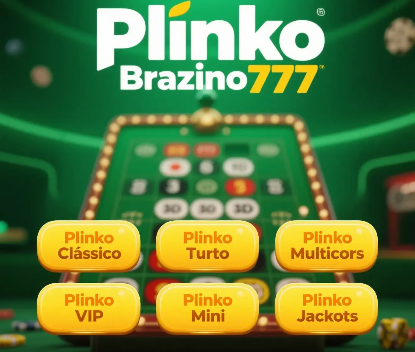 Escolha o modo de jogo Plinko Brazino777